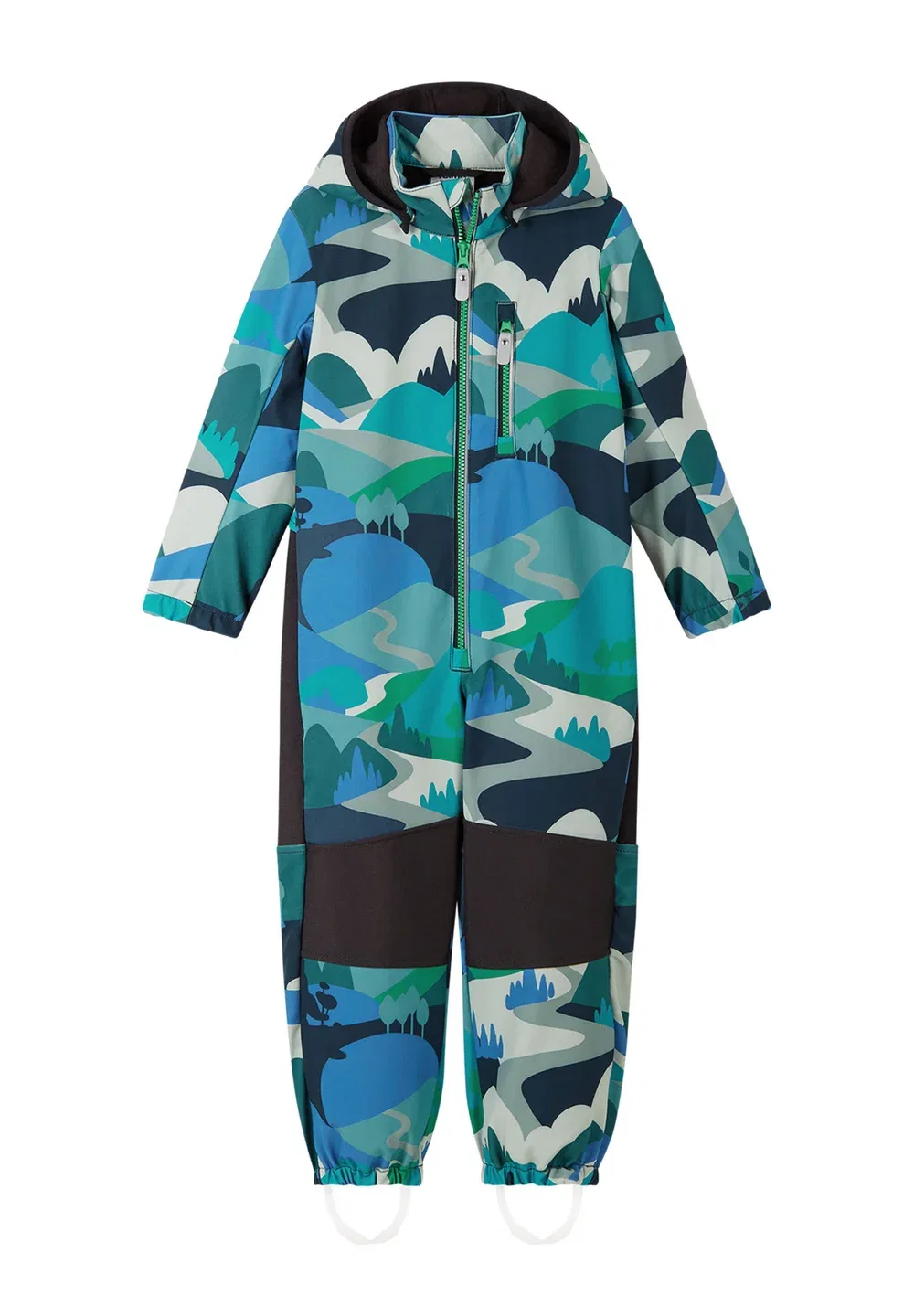 Комбинезон Softshell, nurmes унисекс - зимний комбинезон Reima, Sparkly Blue