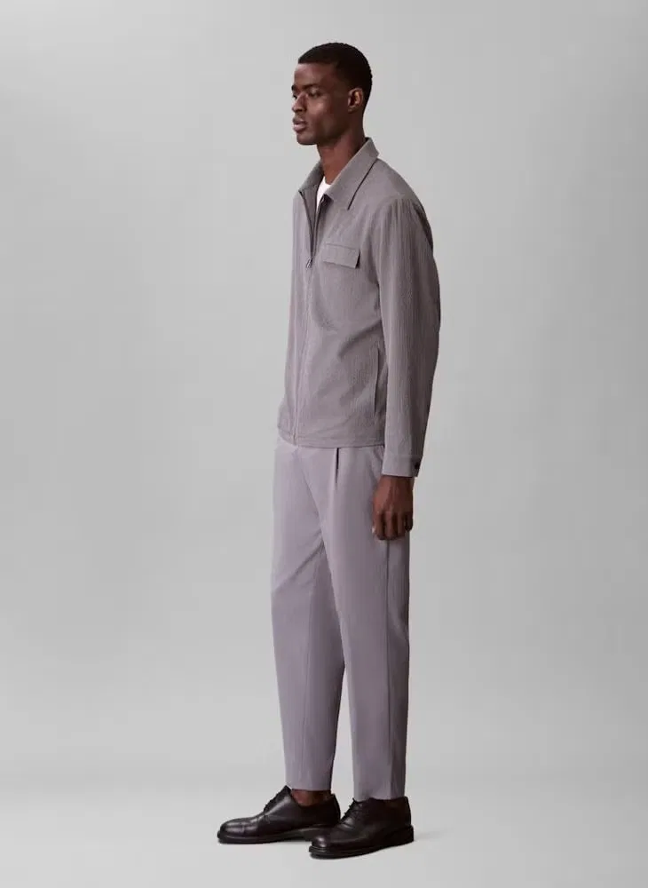 Куртка-рубашка с длинным рукавом Calvin Klein, серый — фото 3