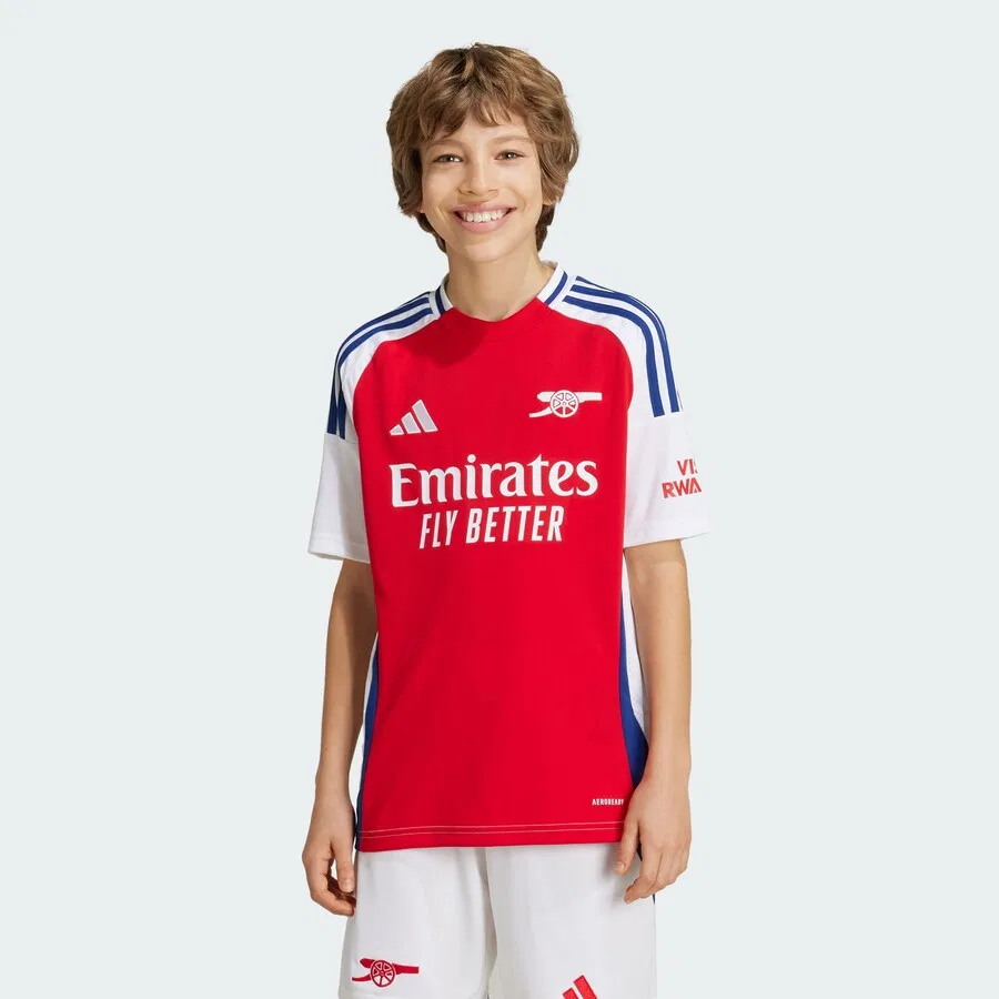 Футболка ADIDAS PERFORMANCE Performance Shirt 'FC Arsenal 24/25 Heim' красного цвета — фото 3