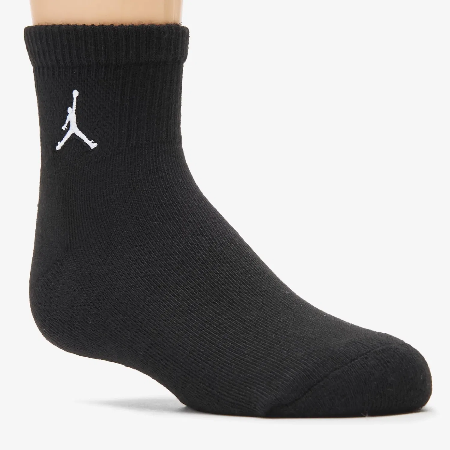 Набор из 6 средних повседневных носков до щиколотки Jordan, Black