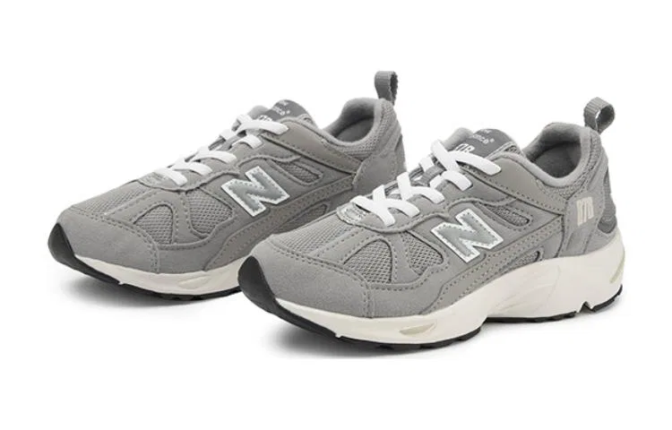 Детские кроссовки для мальчиков с низким верхом New Balance NB 878, Wide, Gray — фото 4