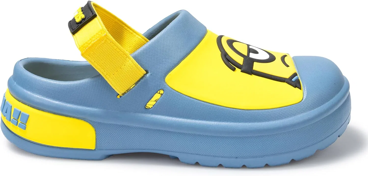 Детские клоги для мальчиков водонепроницаемые Ground Up, Blue Yellow — фото 2
