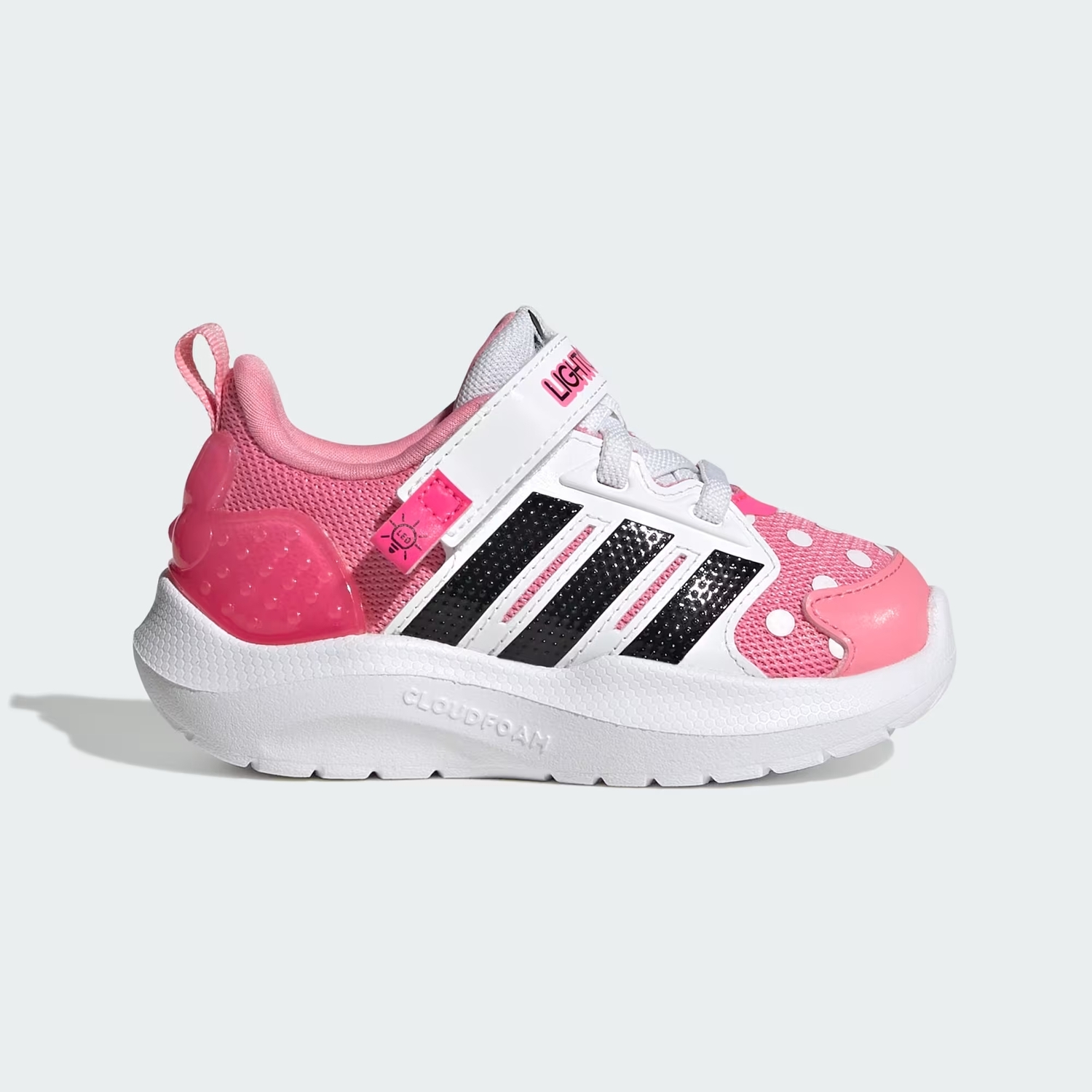 

Кроссовки Adidas Disney Lightorama Minnie Mouse Infants HQ9193, розовый