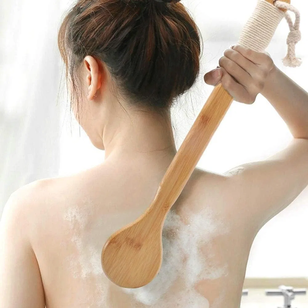 Щетка для тела Bath Brush SlimpleStudio, 40x10 см, Wood Colour — фото 2