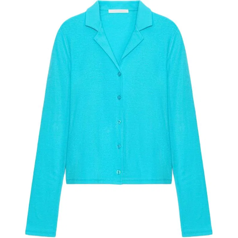 Женский вязаный жакет с отложным воротником Iron Blue, ZARA