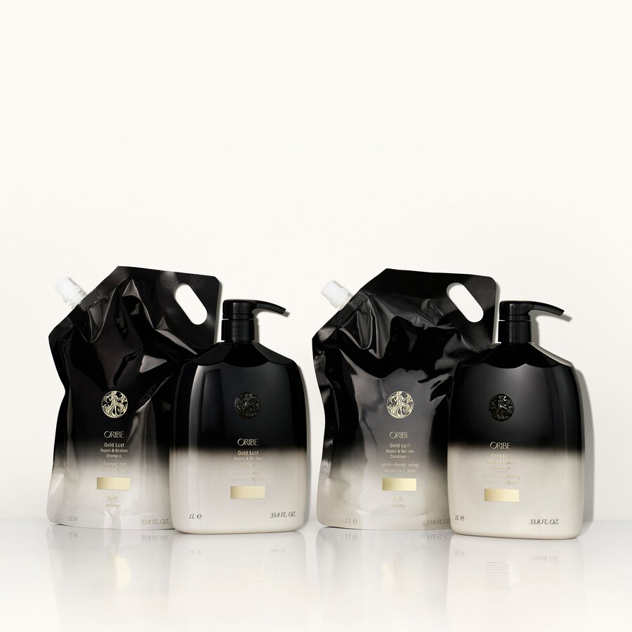 Кондиционер для восстановления и восстановления Gold Lust Oribe, 33.8 oz /1000 mL — фото 4