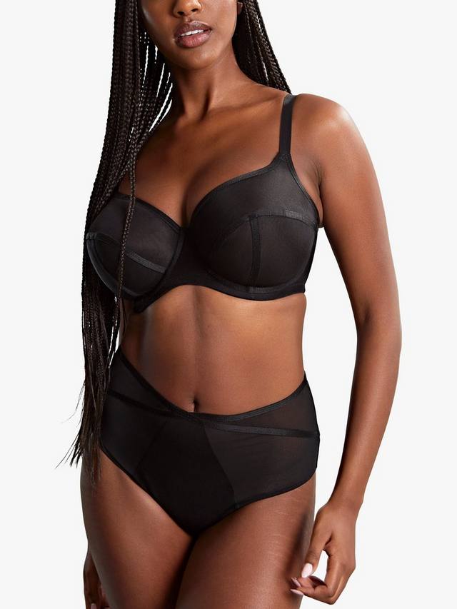 

Трусы танго эссенс глубокого кроя Panache, Obsidian