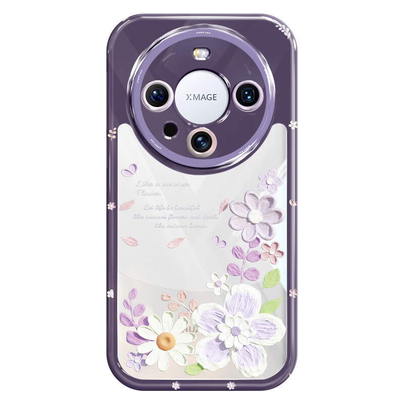 

Super Mouse Чехол для телефона, Night Purple Lace Purple Cream Shell HD Translucent