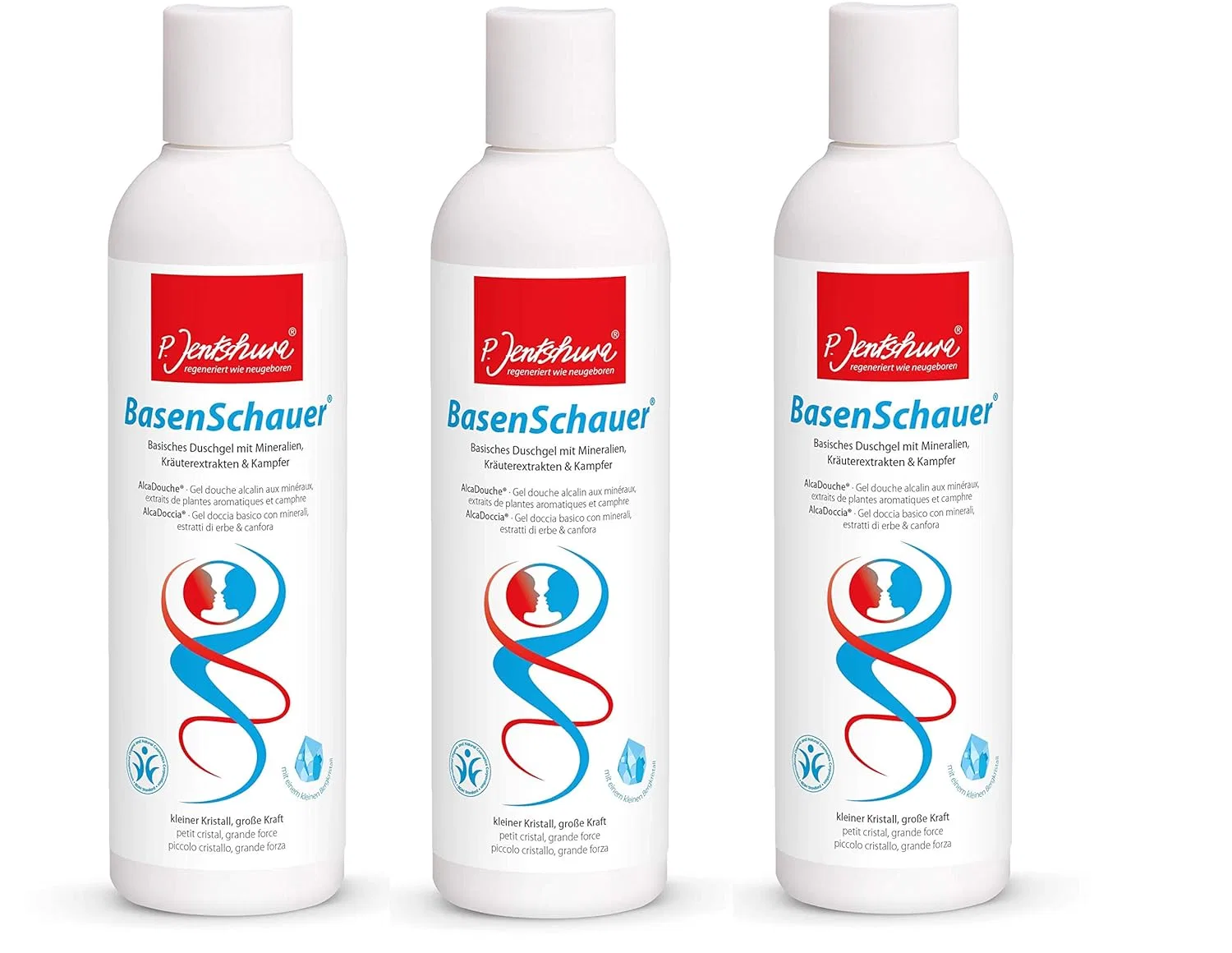 Базовый гель для душа Base Shower от P. Jentschura, 3 x 250 мл Chi-Enterprise
