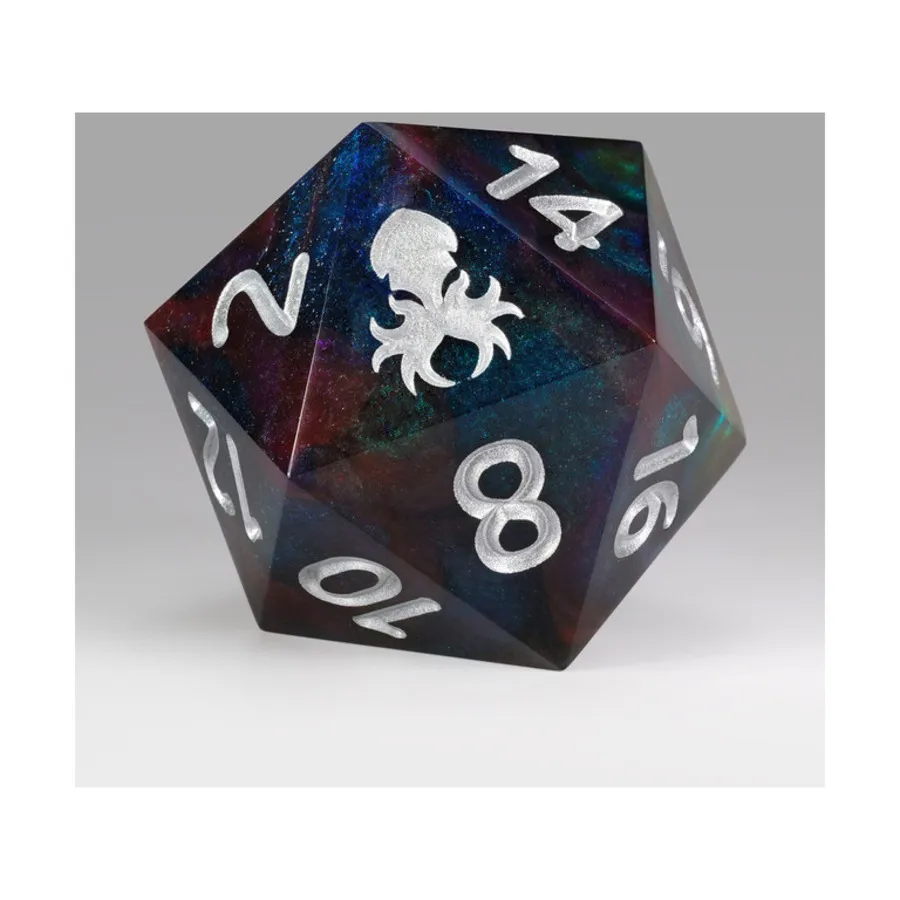 

Полированная острая кромка 55 мм d20 — Prawject 36, Oversized D20's (Kraken Dice)