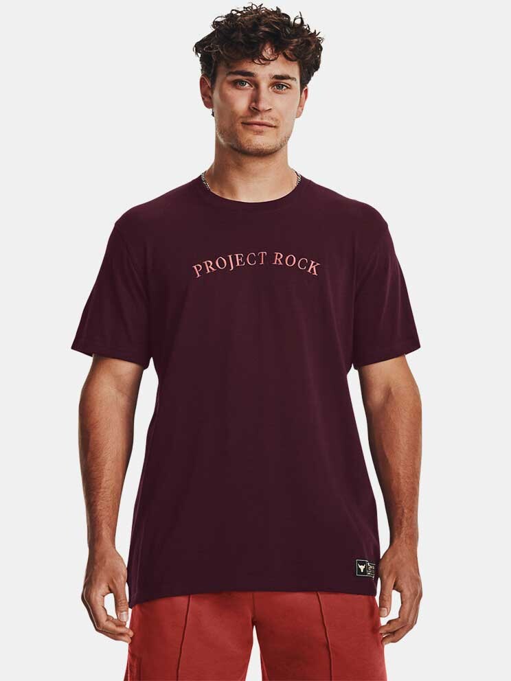 

Футболка Under Armour PJT ROCK CREST HW SS, красный
