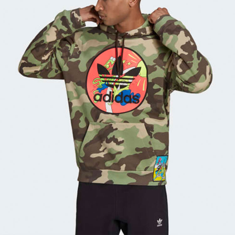 Мужская толстовка Adidas Originals Camouflage — фото 3
