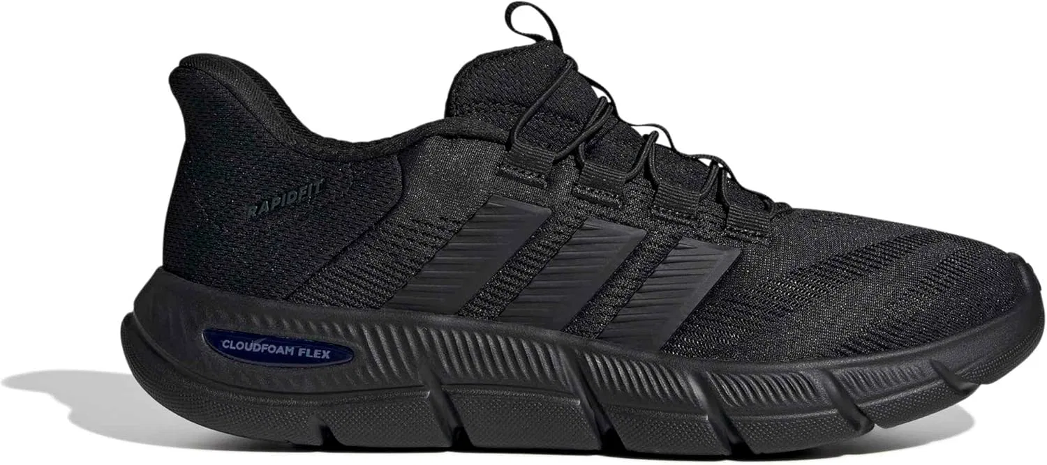 Кроссовки унисекс Adidas Cloudfoam Flex Rapidfit, Core Black Carbon Core — фото 2