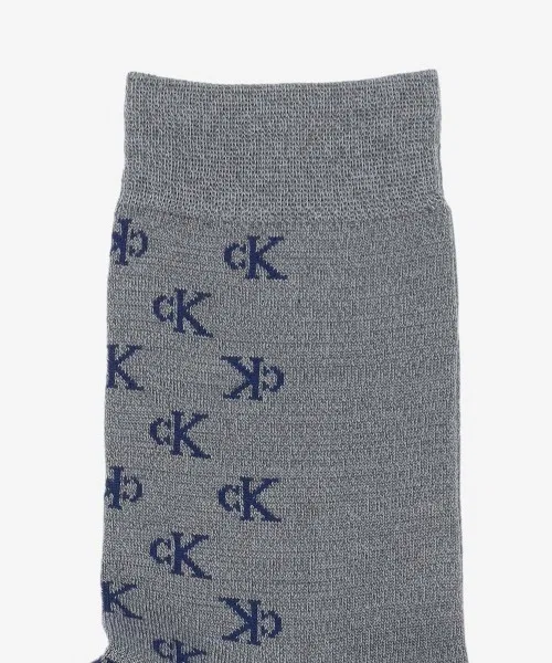 Асимметричные носки до середины икры Calvin Klein с логотипом 02542278 — фото 3