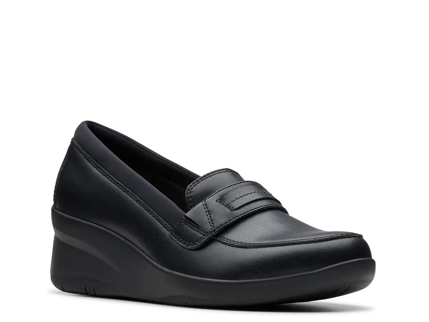 

Слипоны Suttyn Perry Wedge Slip-On Clarks, черный