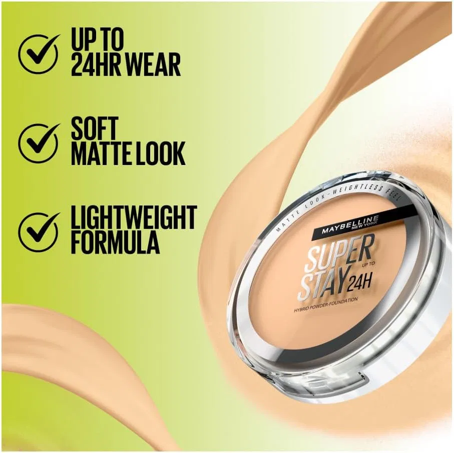 Тональная пудра Maybelline Super Stay 24HR оттенок 310 6 г — фото 4