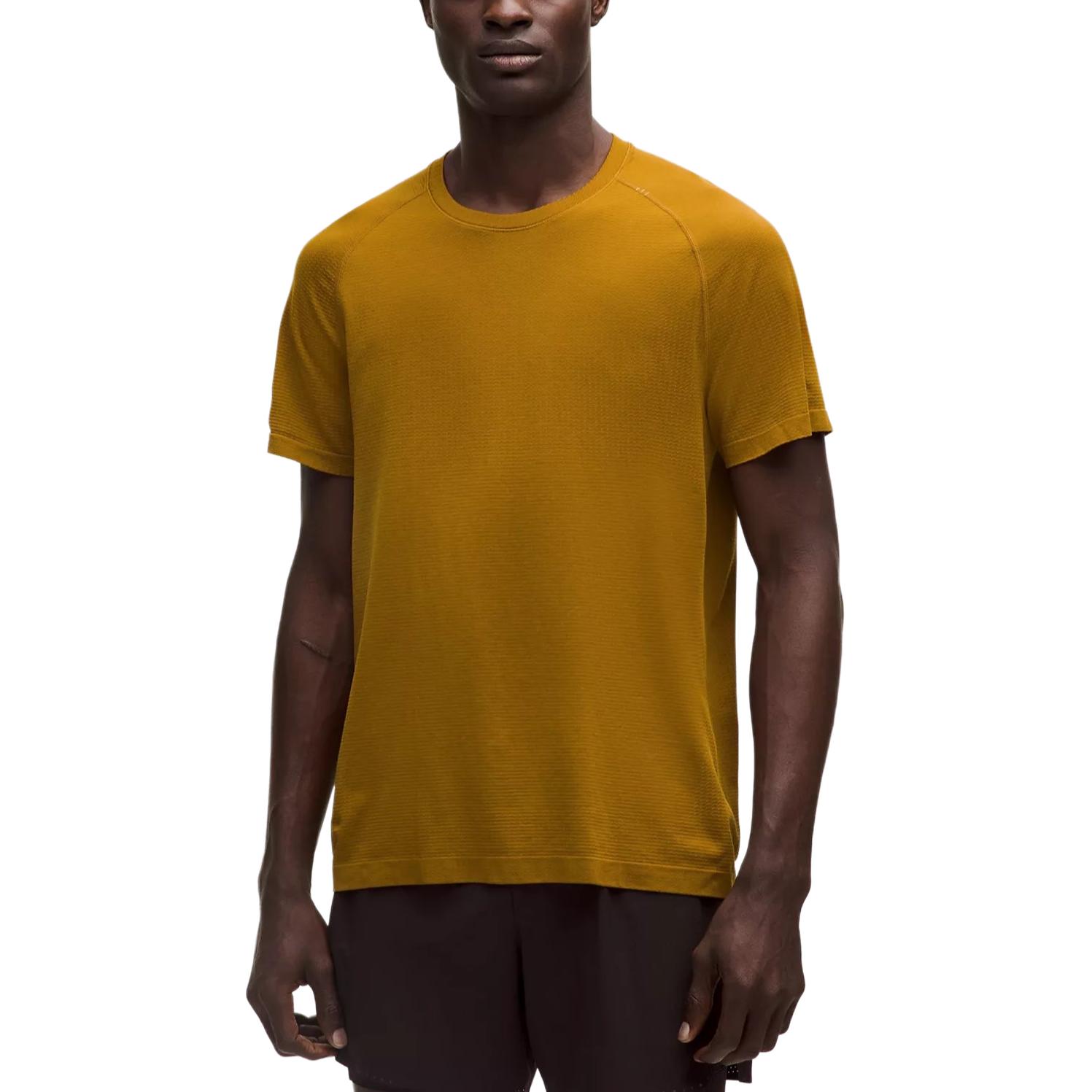 

Футболка Metal Vent Tech для мужчин Lululemon, melрозовый коричневый/melt, Розовый, Футболка Metal Vent Tech для мужчин Lululemon, melрозовый коричневый/melt