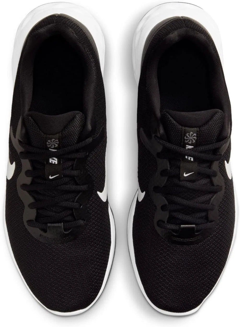 Мужские беговые кроссовки Nike Revolution, Black White Grey — фото 3