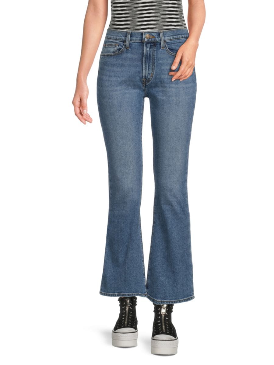 

Джинсы Blair Bootcut с высокой талией Hudson Jeans, синий