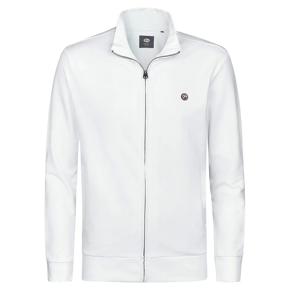 

Толстовка Petrol Industries M-1060-SWC302 на молнии, белый