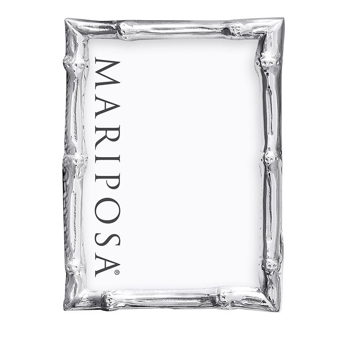 

Рамка Mariposa под бамбук, 5 x 7 дюймов, серебряный