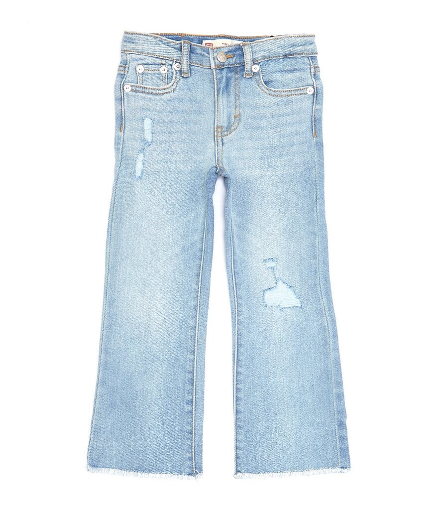 

Широкие джинсы Levi's Little Girls 2T-6X, синий