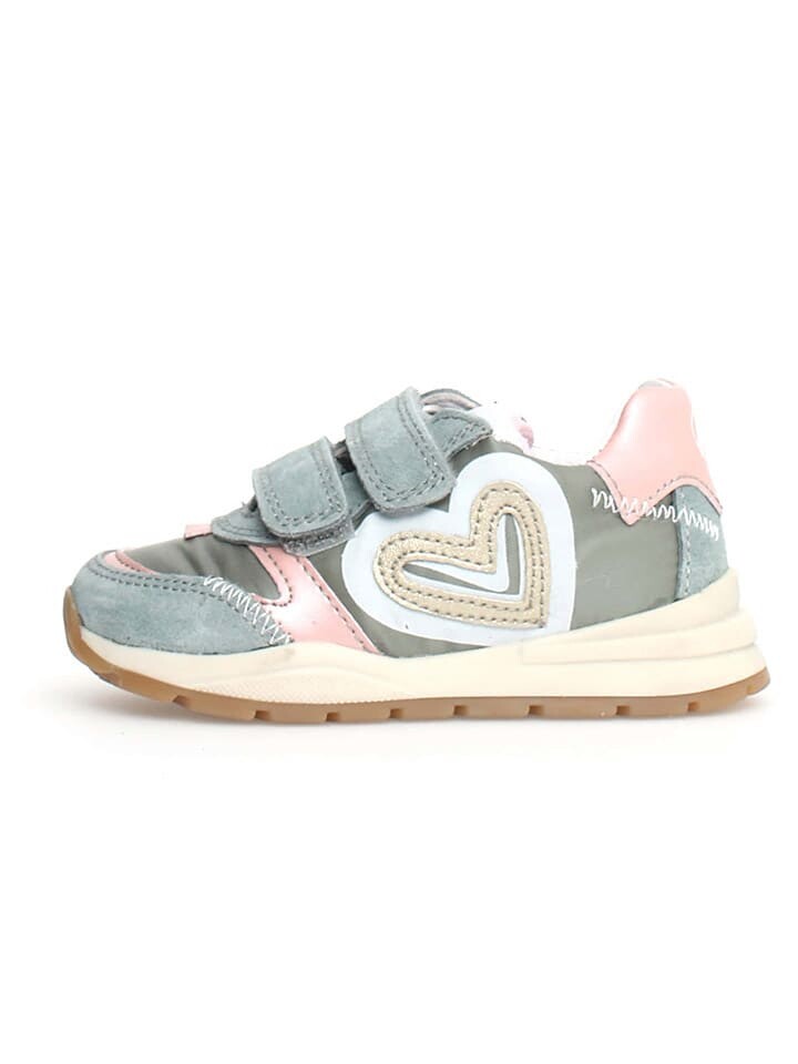 

Низкие кроссовки Naturino Leder Quelly VL, цвет hellblau/rosa