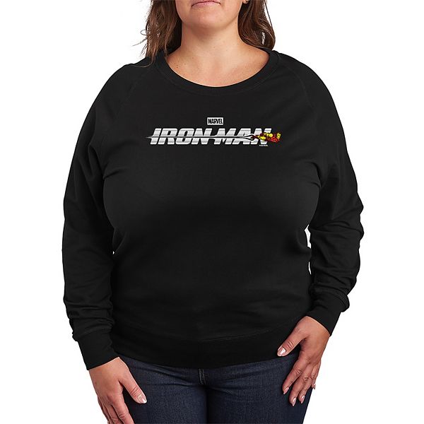

Футболка с длинным рукавом и логотипом Iron Man, plus size Marvel, Black, Черный, Футболка с длинным рукавом и логотипом Iron Man, plus size Marvel, Black