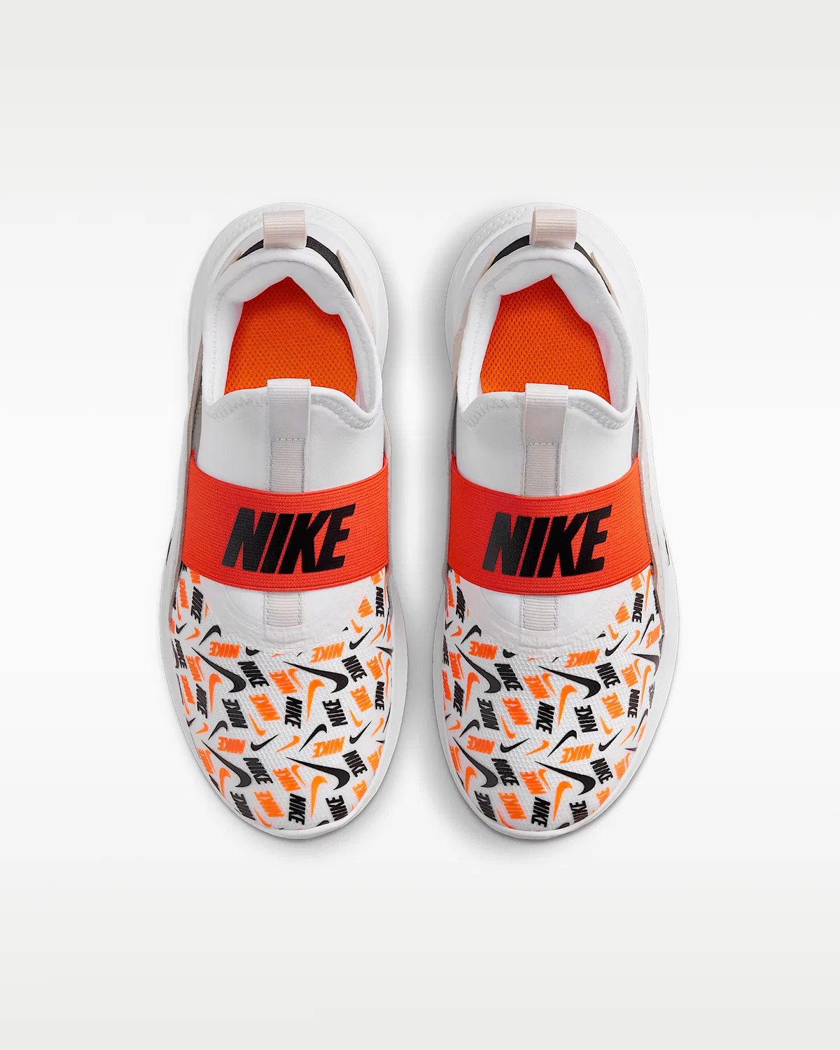 Кроссовки Nike Flex Runner 4 для детей, White/Safety Orange/Vast Grey/Black — фото 4