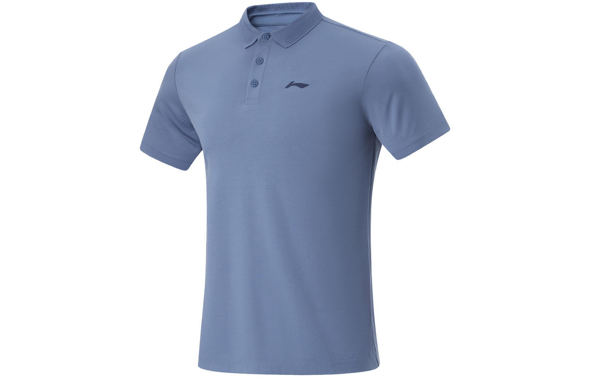 

Поло для фитнеса LiNing Dusty Blue