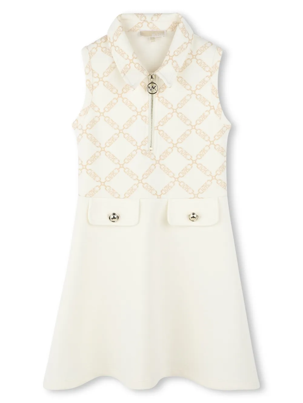 

Платье с логотипом Michael Kors Kids, белый