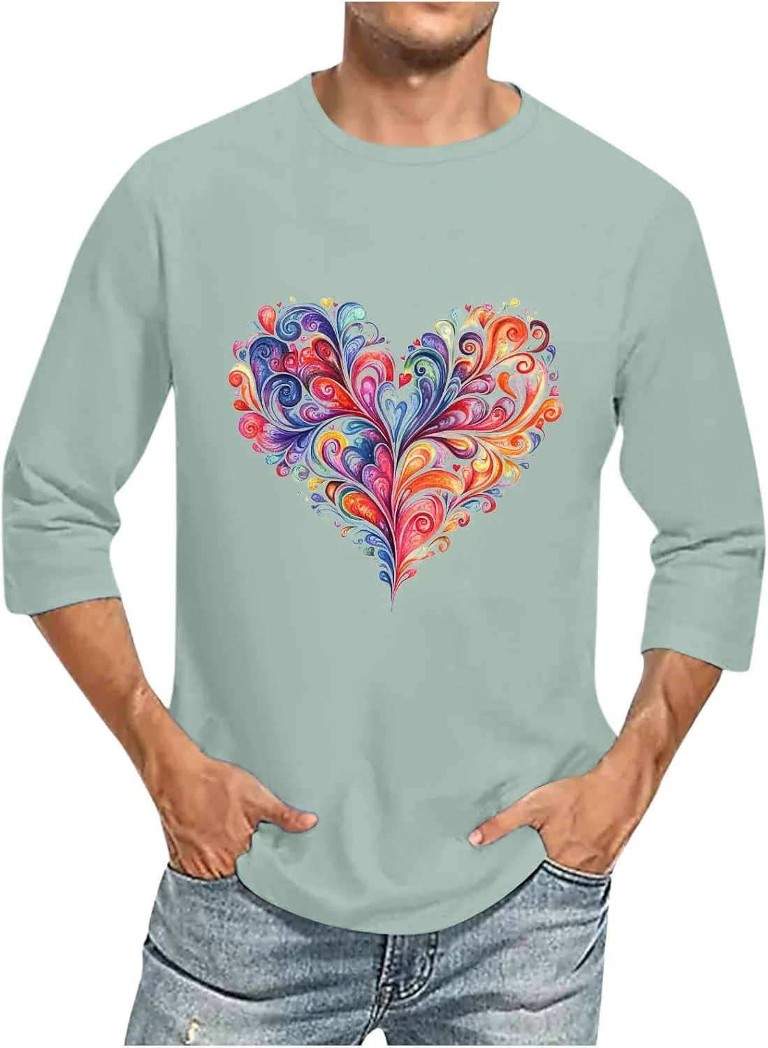 

Мужская футболка с коротким рукавом Crew Neck Casual Loose Fit Smxrfitk