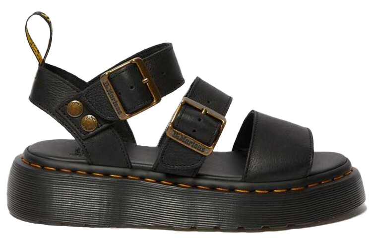 Сандалии Dr. Martens с открытым носком и пряжкой Dr.Martens, черный (размер RU 41) — фото 2