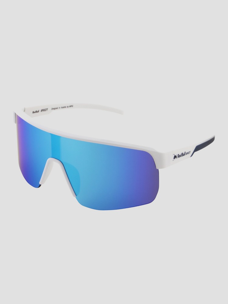 

Солнцезащитные очки Red Bull SPECT Eyewear DAKOTA-002 White Sonnenbrille, smoke with blue mirror, Голубой, Солнцезащитные очки Red Bull SPECT Eyewear DAKOTA-002 White Sonnenbrille, smoke with blue mirror