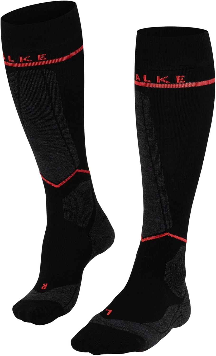 

Мужские компрессионные лыжные носки FALKE SK Energizing из мериносовой шерсти, 1 пара, Black (Black-Neon Red 3178), Черный, Мужские компрессионные лыжные носки FALKE SK Energizing из мериносовой шерсти, 1 пара, Black (Black-Neon Red 3178)