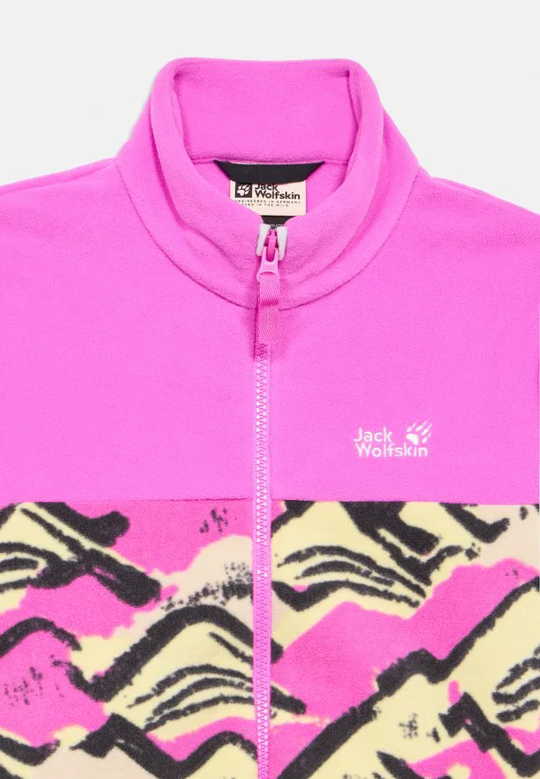 Флисовая куртка унисекс paw era Jack Wolfskin, Pink — фото 3
