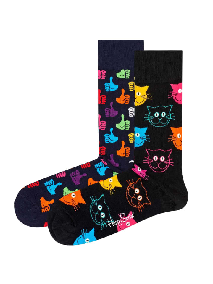 

Носки Happy Socks, цвет cat