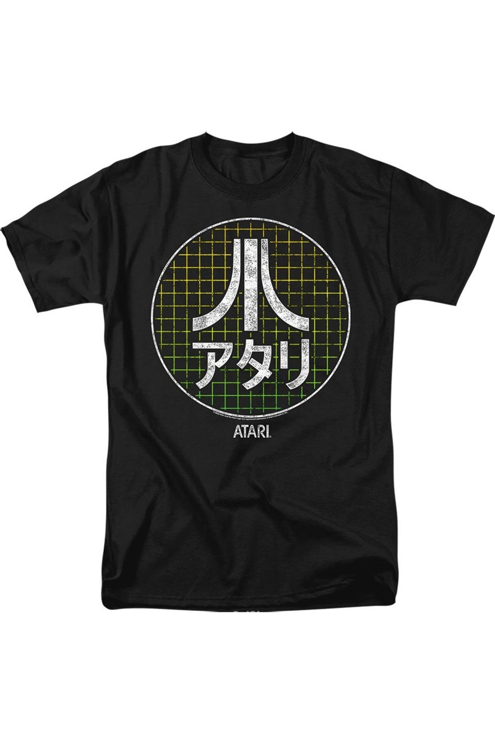 

Футболка Atari Japanese Grid с коротким рукавом для взрослых Gildan, черный