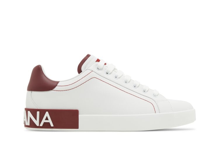 

Кроссовки Dolce & Gabbana Portofino 'White Red', белый