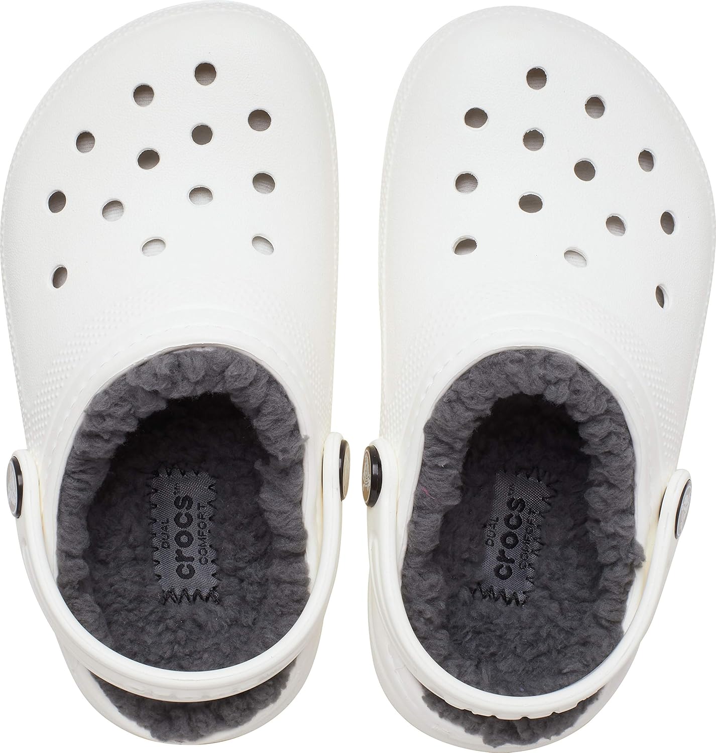 Детские классические сабо Crocs унисекс с подкладкой, Lavender/Lavender — фото 4