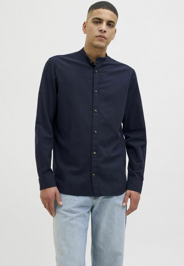 

Рубашка удобного кроя Jack & Jones, синий