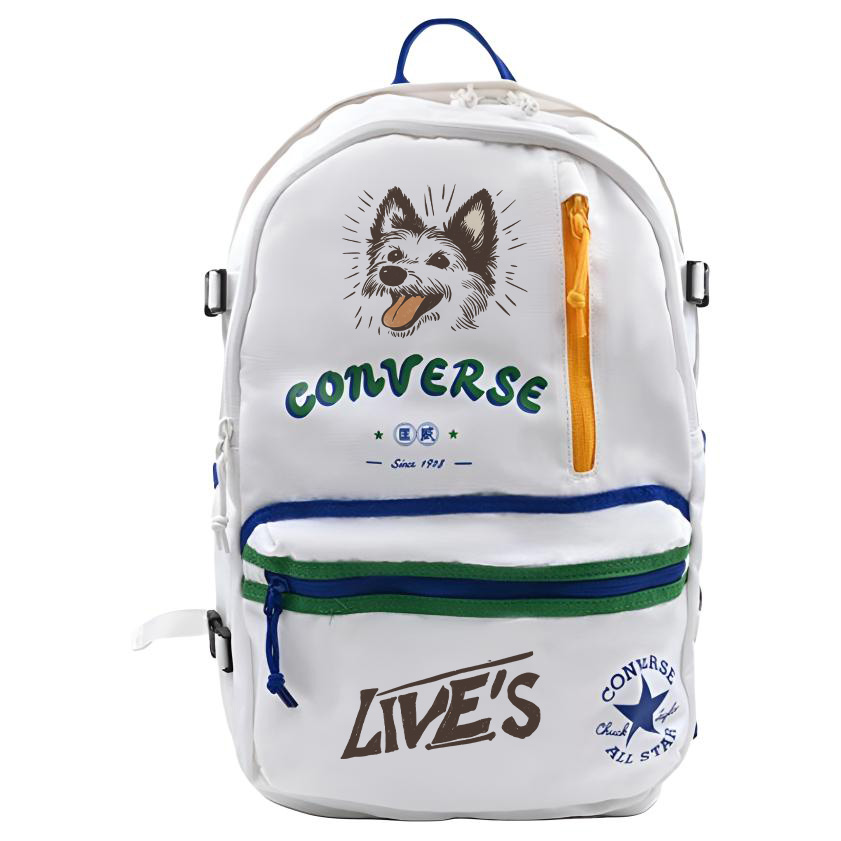 

Converse Полиэстеровый рюкзак с узорчатым принтом унисекс разноцветный, Husky