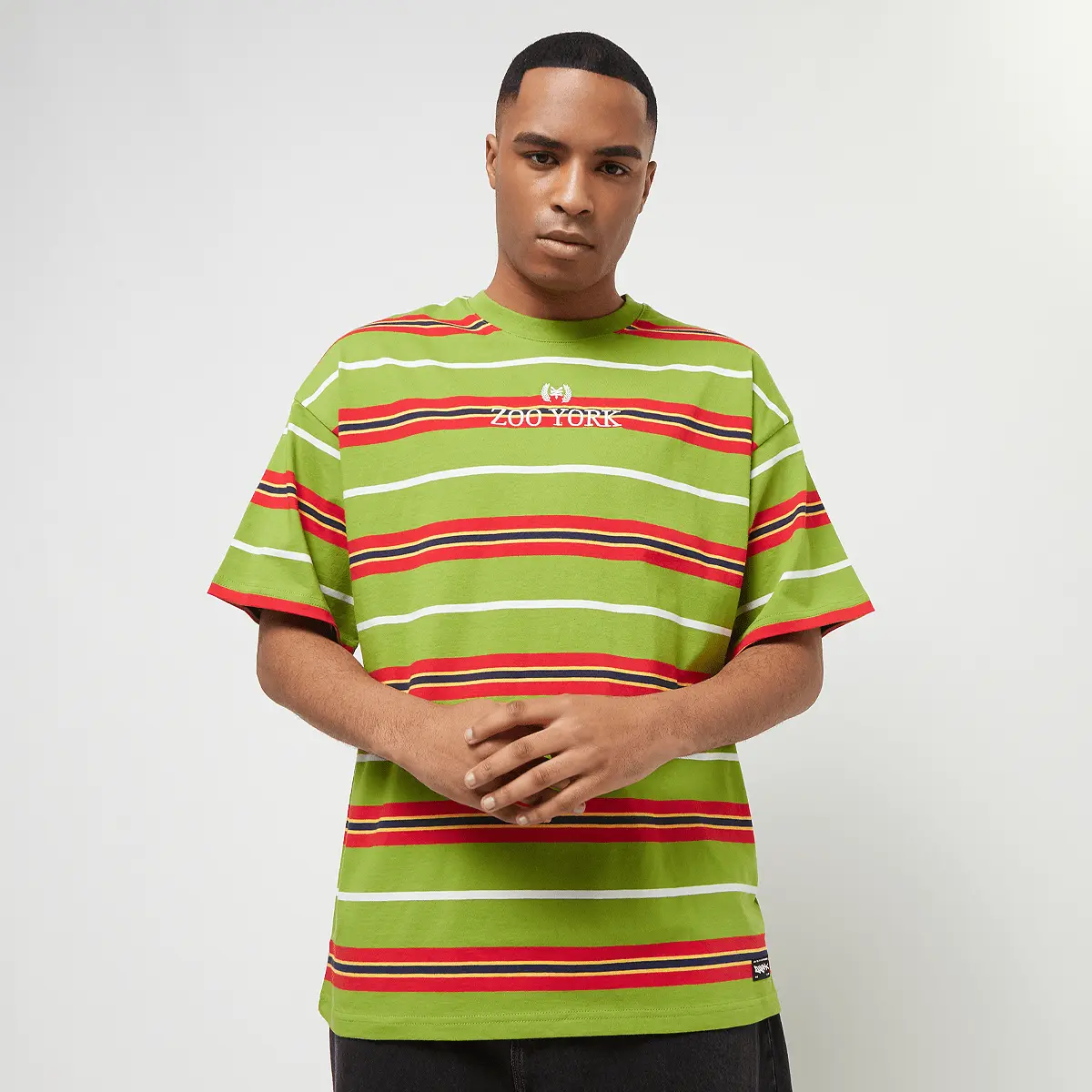 

Футболка Zoo York Striped Tee, зеленый/зеленый