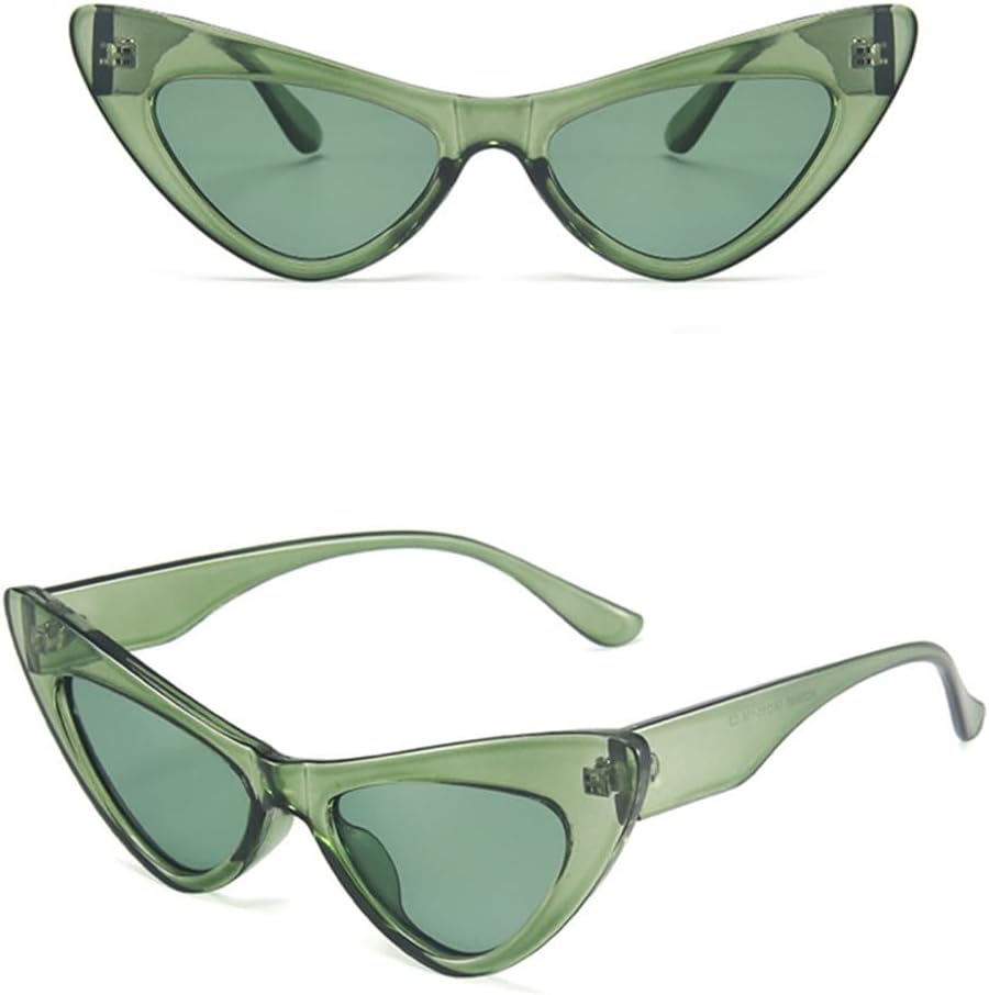 

Солнцезащитные очки «кошачий глаз» для женщин, для вечеринок, винтажные солнцезащитные очки для мужчин, очки для активного отдыха, защита от УФ-излучения UV400 LANGSER, 3