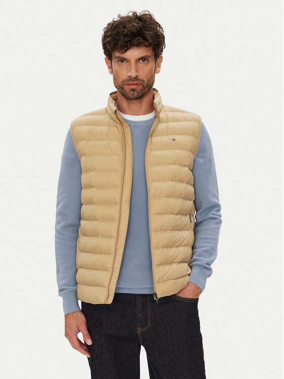 

Жилет regular fit MW0MW37677 Tommy Hilfiger, бежевый