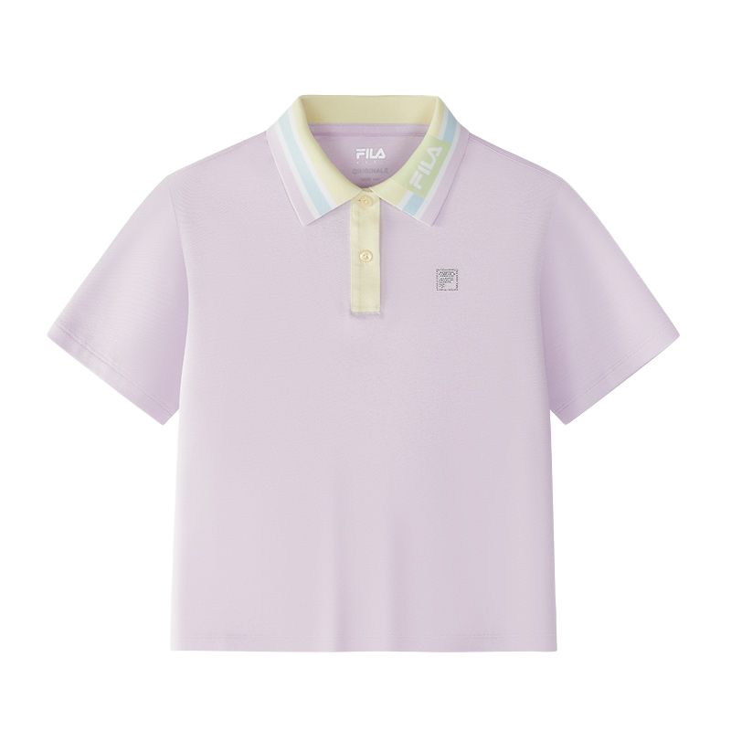 

FILA KIDS Разноцветная polo рубашка stunning purple для детей 3-7 лет