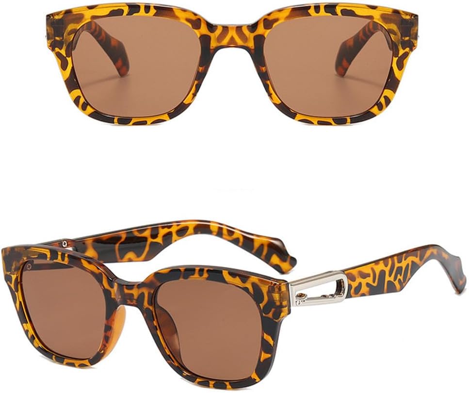 

Солнцезащитные очки 2027 года для женщин, стильная форма, защита от УФ-излучения, солнцезащитные очки для мужчин и женщин, женские солнцезащитные очки, леопардовый принт MTZJH, One Color