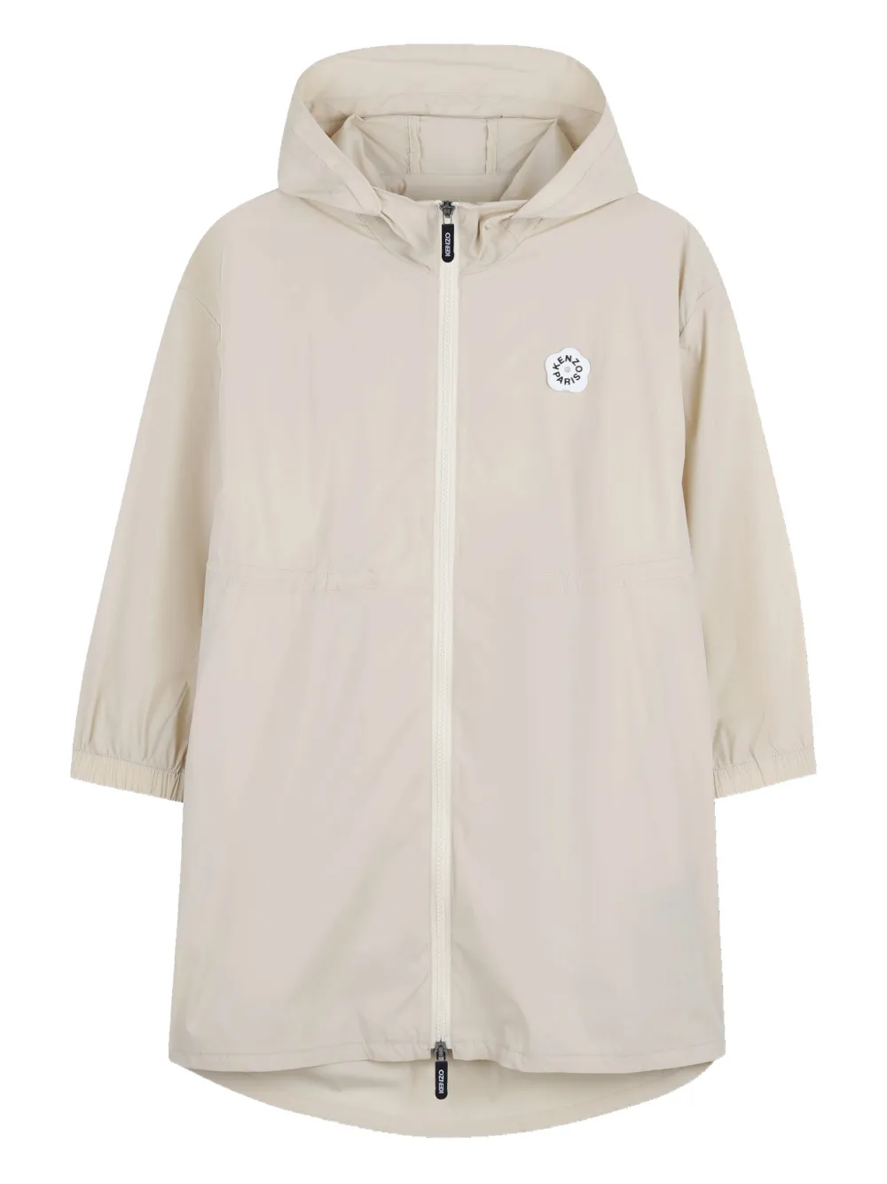 

Ветровка с капюшоном Kenzo Kids, бежевый