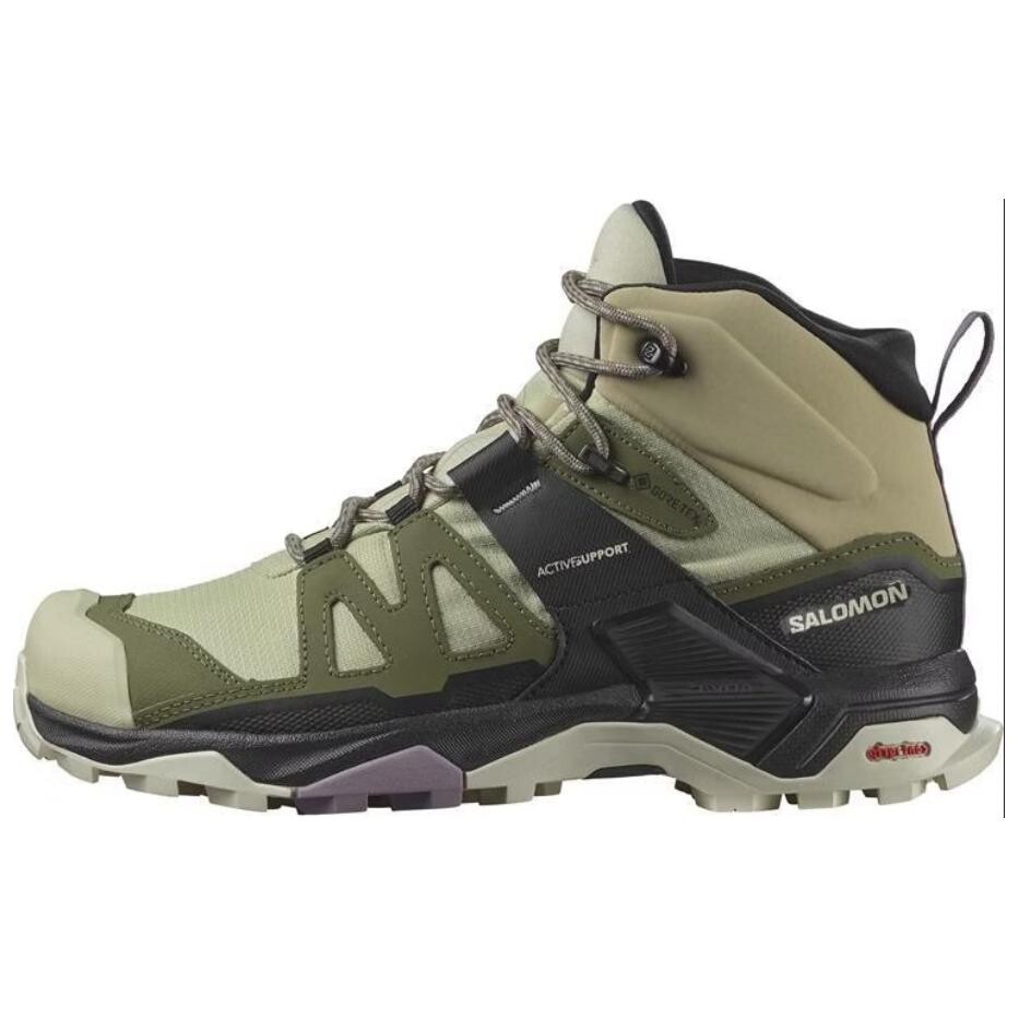 

Женские кроссовки X Ultra 4 Mid GORE-TEX 'Alfalfa Deep Lichen Green' Salomon