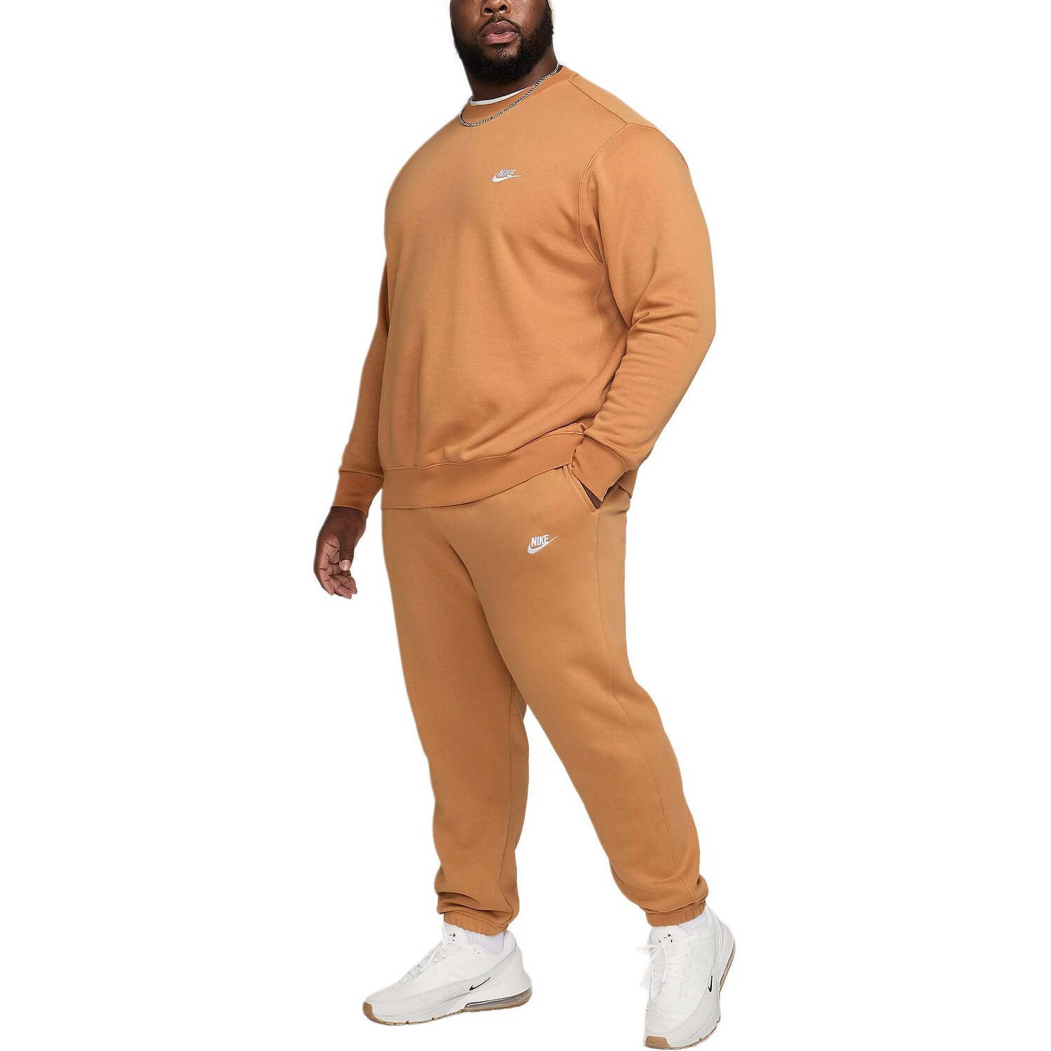Толстовка мужская льняная Nike, цвет Linen — фото 3